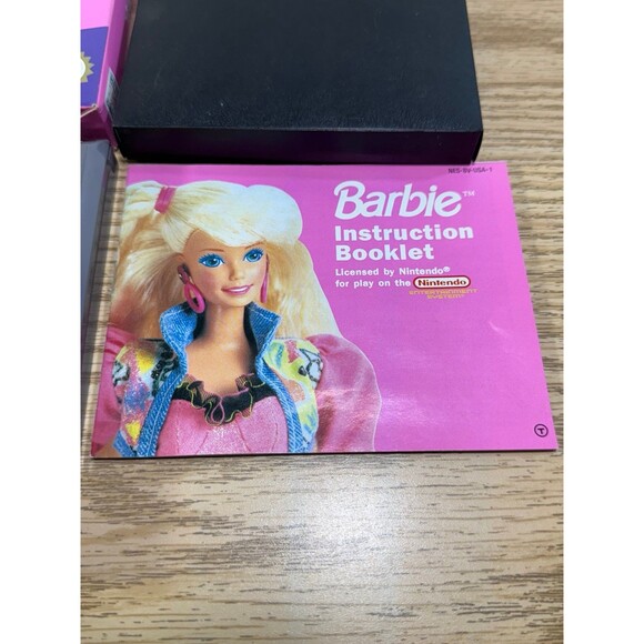 Barbie (Nintendo NES 1991) CIB‎ Tested - Picture 6 of 7